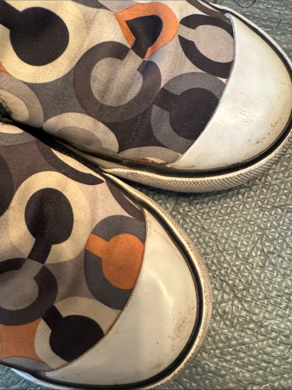 RARE Version Coach Signature Monogram Beale Slip-On Sneaker Sz 6B - Picture 4 of 8